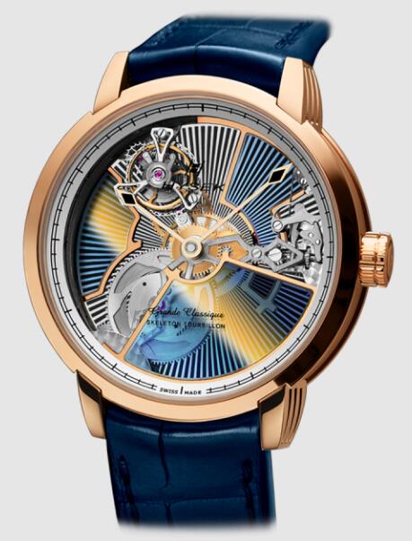 Hysek Replica Watch Exclusive Creations Io Skeleton Tourbillon IO4525R03